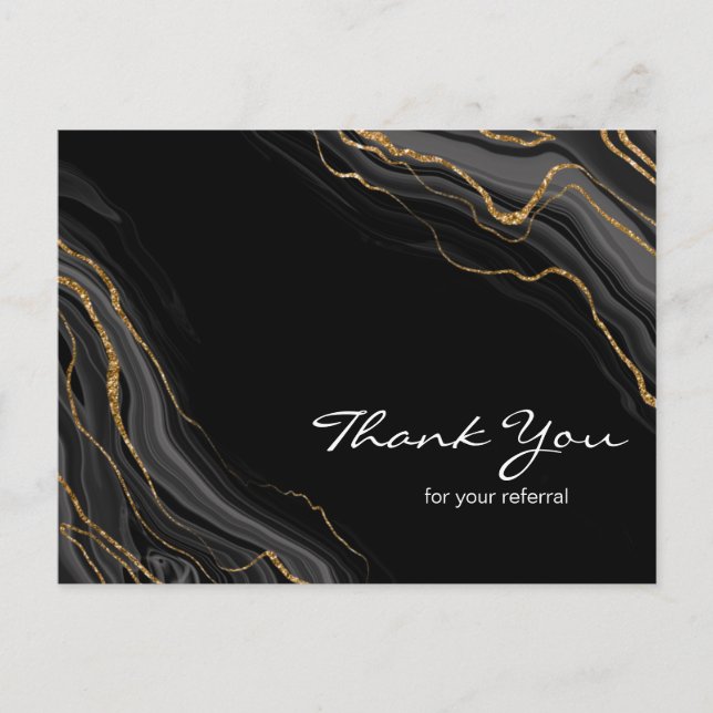Carte Postale Merci d'affaires pour votre référencement immobili (Devant)