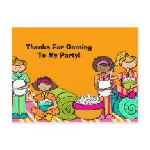 Carte postale Merci d'anniversaire de la fête du b