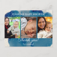 Merci de Baby shower Little Knight Dragon