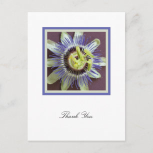 Carte postale Merci de la Passion Fleur Sympathie