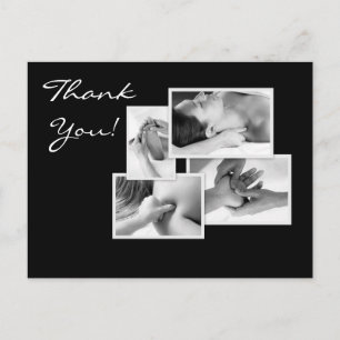 Carte postale Merci de massage