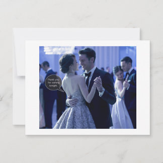 Carte Postale Merci d'être venu 