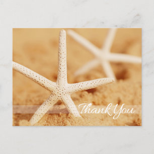 Carte postale Merci deux étoiles