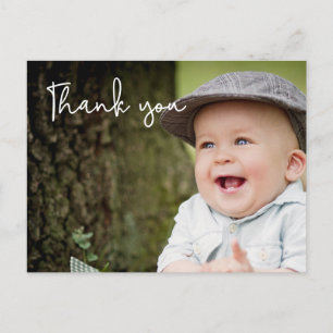 Carte Postale Merci du premier anniversaire du bébé