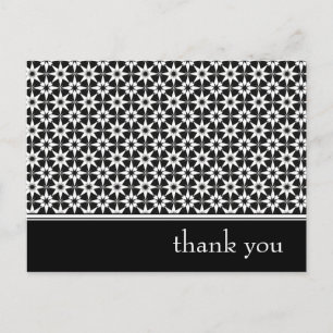 Carte Postale merci : élégant floral :