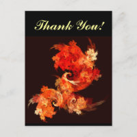 Carte postale Merci Firebirds