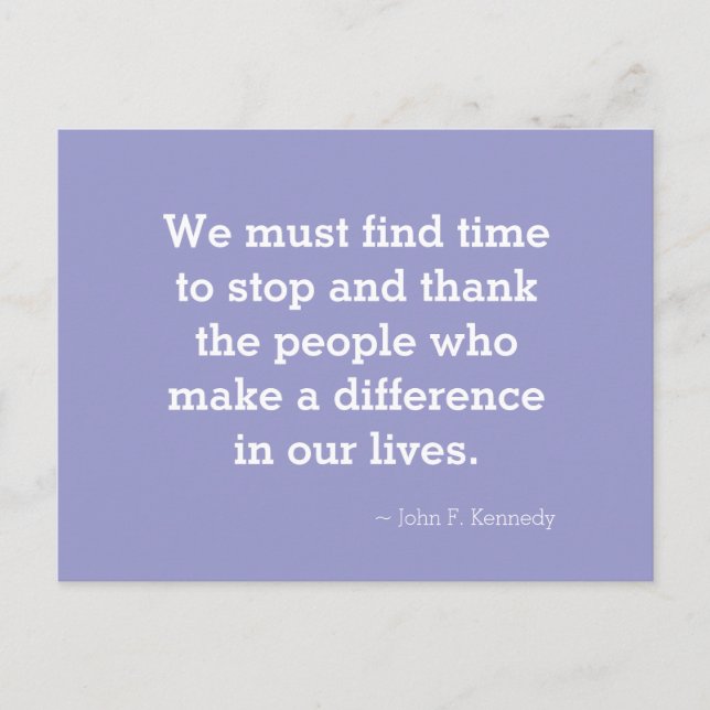 Carte postale Merci Inspiration (Devant)