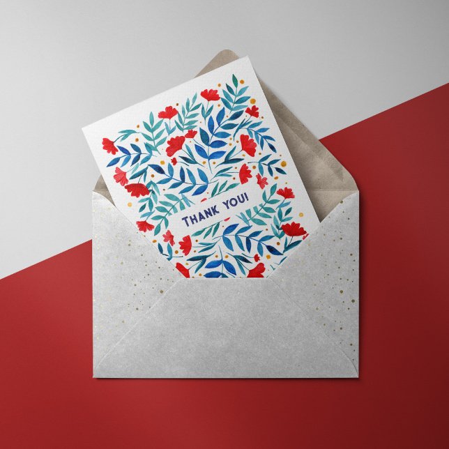 Carte postale Merci Jardin magique (Créateur téléchargé)