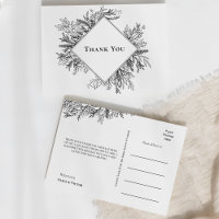 Merci Mariage blanc et noir