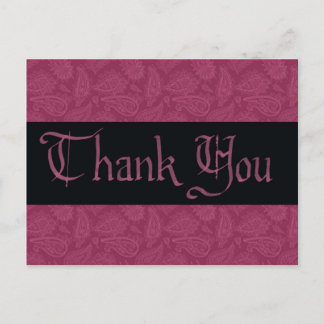 Carte Postale Merci Masquerade