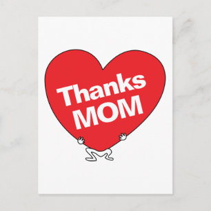 Carte Postale Merci MOM