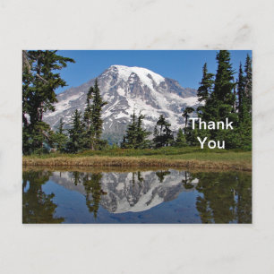 Carte postale Merci Mount Rainier 2