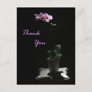 Carte postale Merci orchidée