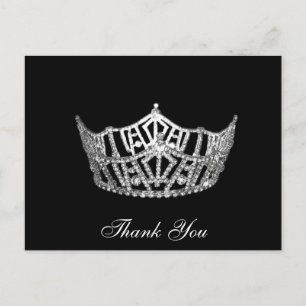 Carte postale Merci Pageant Crown