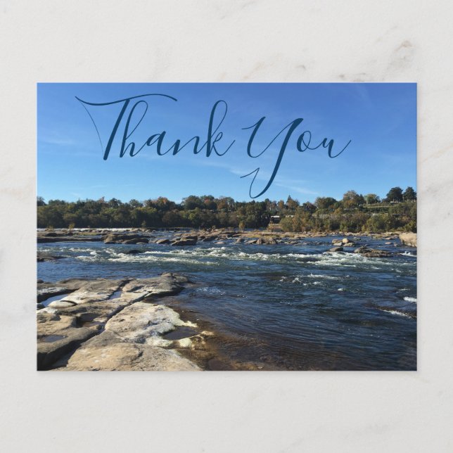 Carte Postale Merci paisible de la rivière James (Devant)