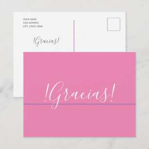 Carte postale - Merci ! - Personnalisé