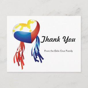 Carte postale Merci Philippine Parol Personnaliser