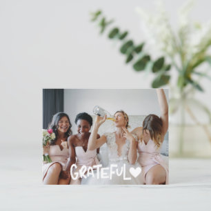 Carte Postale Merci photo gracieux des serveuses d'éducation