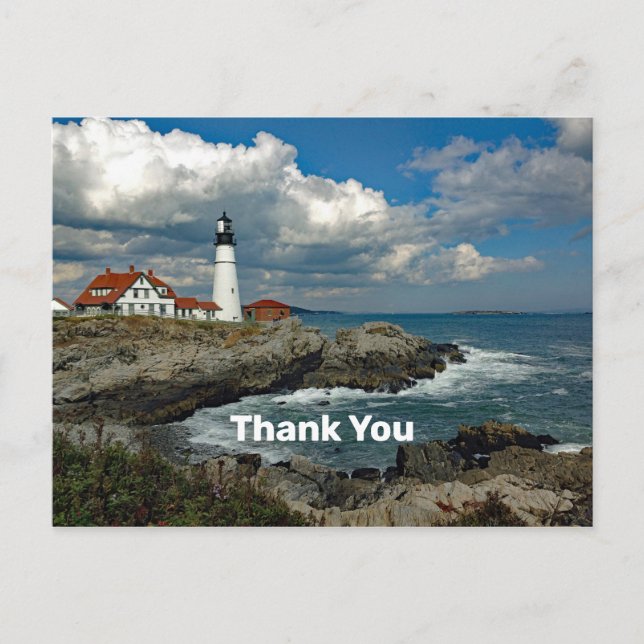 Carte Postale Merci photo Maine Portland Head Lighthouse (Devant)