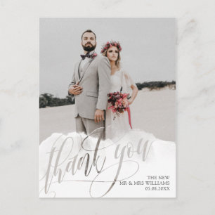 Carte Postale Merci photo Mariage de superposition Gossamer