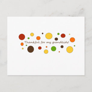 Carte Postale Merci pour mes petits-enfants