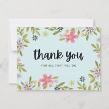 Merci pour tout ce que vous faites