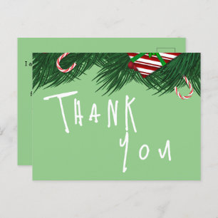 Carte Postale Merci pour un restaurant