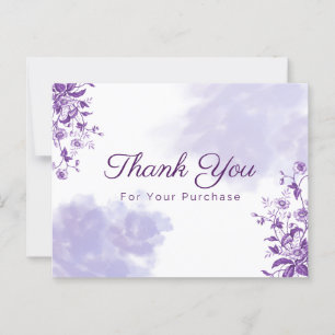 Carte Postale Merci pour votre achat