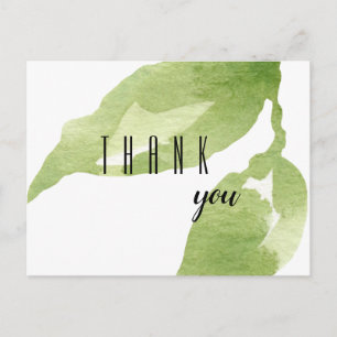 Carte Postale Merci pour votre encouragement Foliing