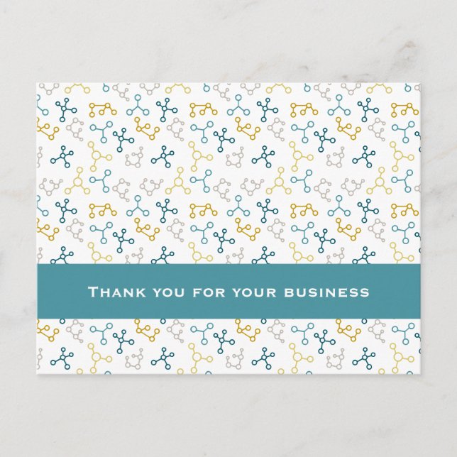 Carte Postale Merci pour votre entreprise (Devant)
