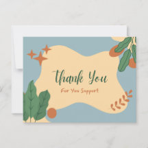 Merci pour votre soutien