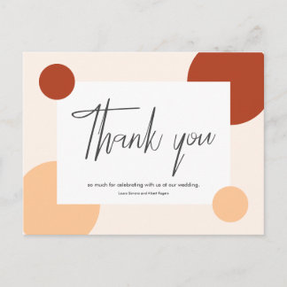 Carte Postale Merci tant pour célébrer avec nous notre..