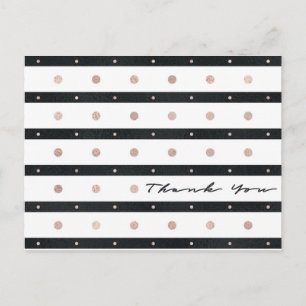 Carte postale Merci tendance