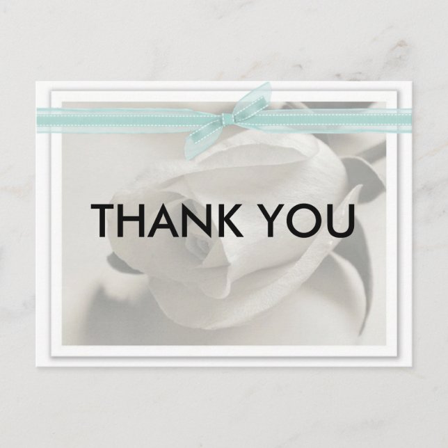 Carte Postale Merci Tiffany (Devant)