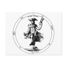 Mercure alchimique et Caduceus