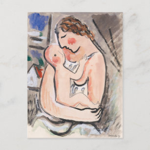 Carte Postale "Mère avec un enfant" par Galanda