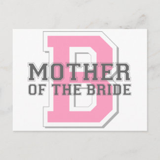 Carte Postale Mère de la mariée Cheer