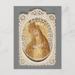 Carte Postale Mère de miséricorde Madone en prière ...