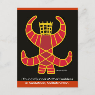 Carte Postale Mère déesse Berehynia par Vera Trembach