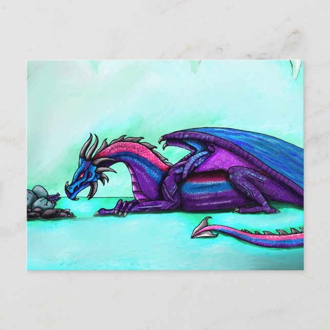 Carte postale mère Dragon (Devant)