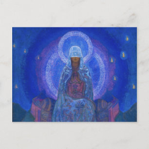 Carte Postale Mère du monde, 1924 par Nicholas Roerich