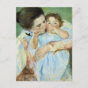 Carte Postale Mère et enfant
