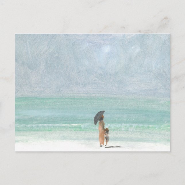 Carte Postale Mère et enfant (Devant)