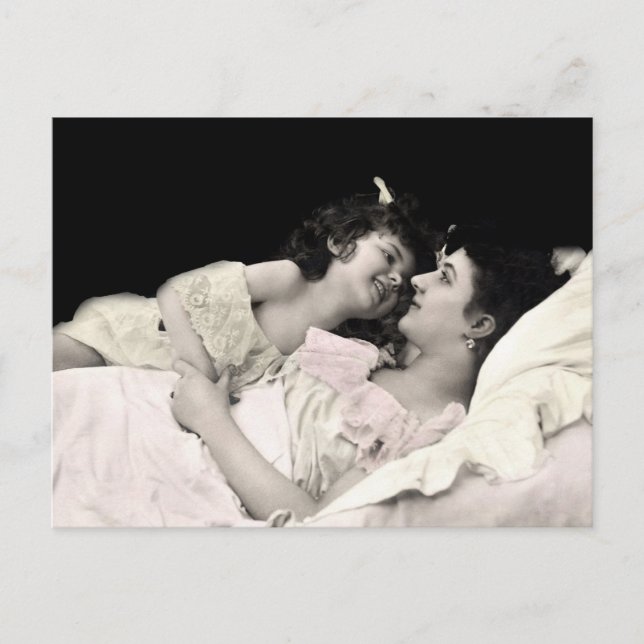 Carte Postale Mère et enfant (Devant)