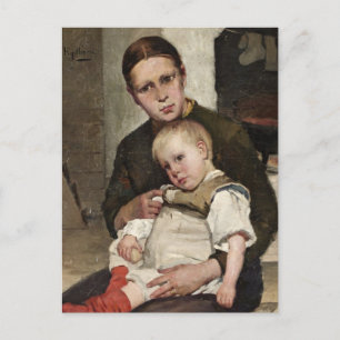 Carte Postale Mère et enfant