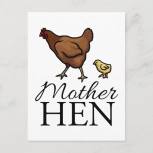 Carte Postale Mère Hen