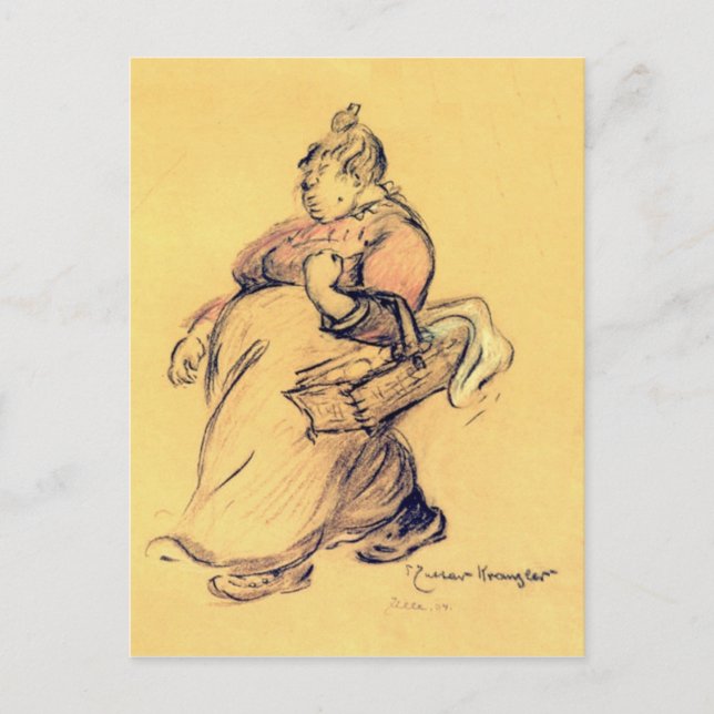 Carte Postale Mère Kranzler - Vintage (Devant)