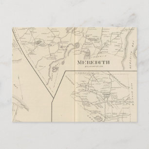Carte Postale Meredith, Meredith Village