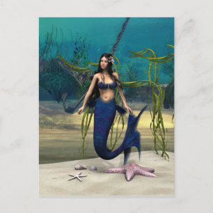 Carte Postale Mermaid