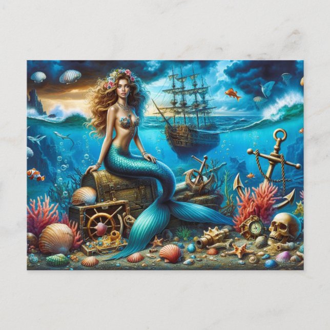 Carte postale Mermaid (Devant)